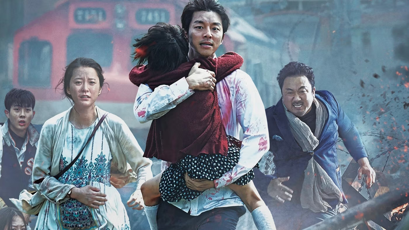 copertina di Train to Busan