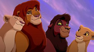 I protagonisti de Il Re Leone II, uno dei migliori sequel Disney (Wikipedia)