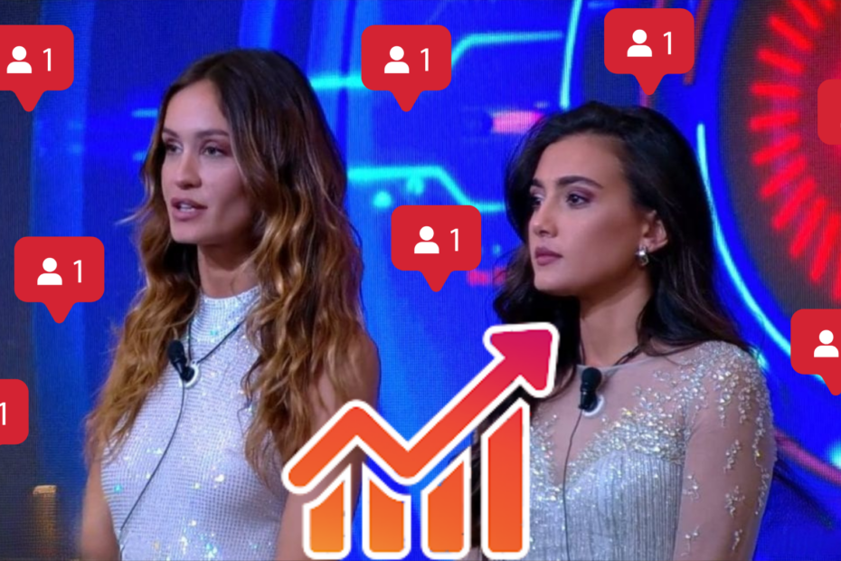 Helena e Zeudi a confronto durante la finale del Grande Fratello