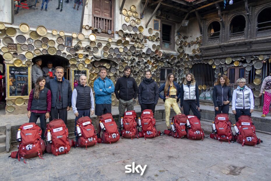 le cinque coppie in gara all'ottava puntata di Pechino Express 2025 - immagini concesse da Sky Italia
