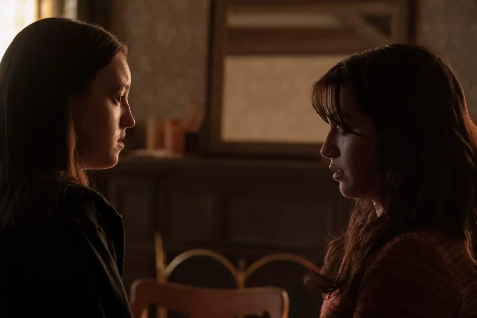 Ellie e Dina nel terzo episodio di The Last of Us