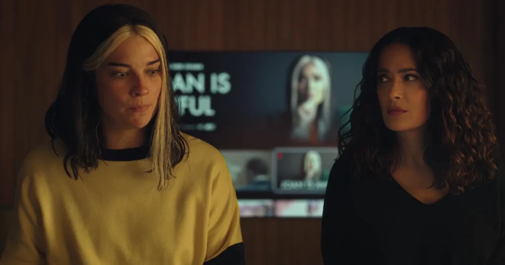 Image from Black Mirror episode Joan is Awful