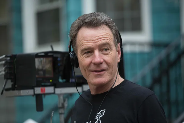 Bryan Cranston alla lavorazione di Sneaky Pete