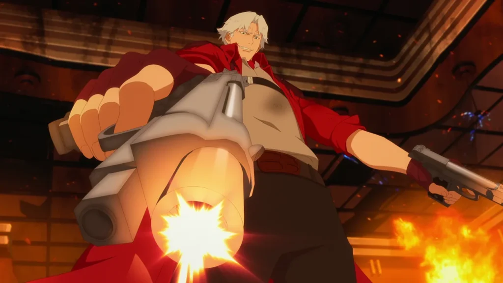 Dante, il mezzosangue protagonista di Devil May Cry è un grande combattente