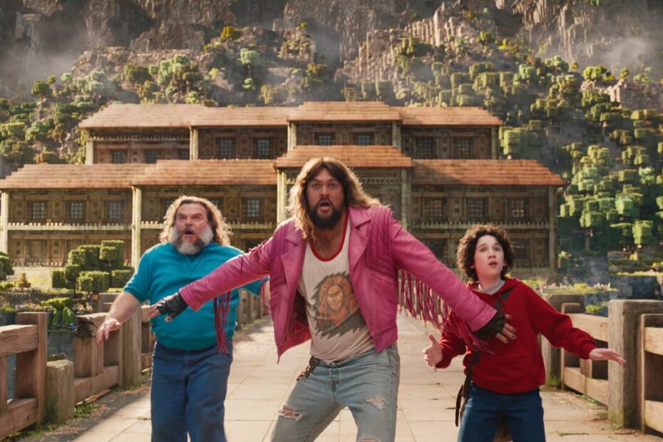 Una scena tratta da 'Un film Minecraft'