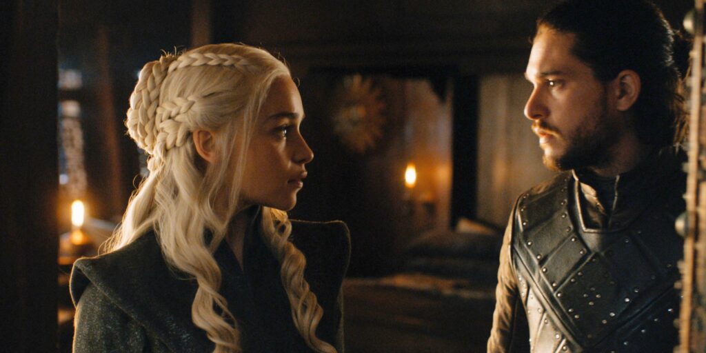 Daenerys Targaryen e Jon Snow, una delle peggiori coppie delle Serie Tv e di Game of Thrones