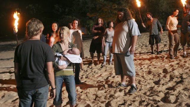 L'isola in sussulto dopo che Charlie aveva preso il bambino di Claire