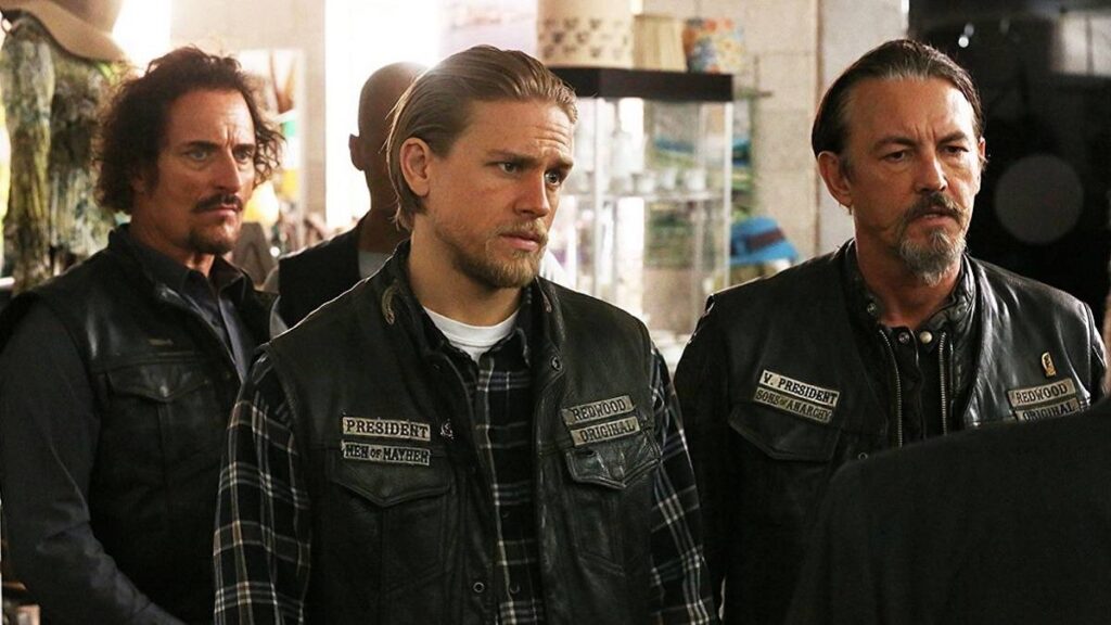 Una scena tratta da Sons of Anarchy, una Serie Tv da vedere amata dal pubblico ma non troppo dalla critica