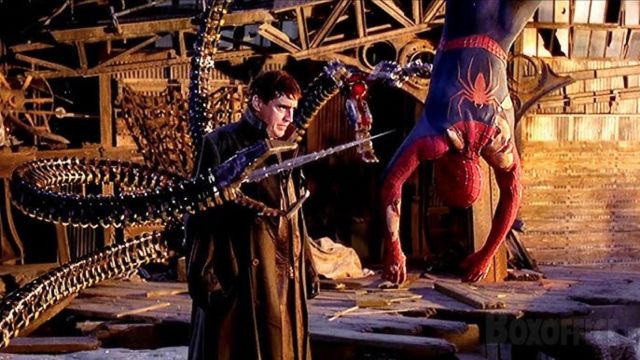 Lo scontro tra Spider-Man e il Dottor Octavius