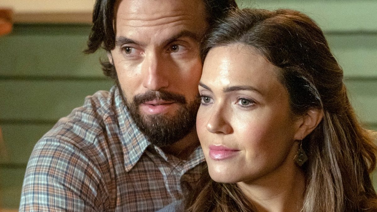 Milo Ventimiglia e Mandy Moore in una scena di This Is Us, in scadenza su Amazon Prime Video
