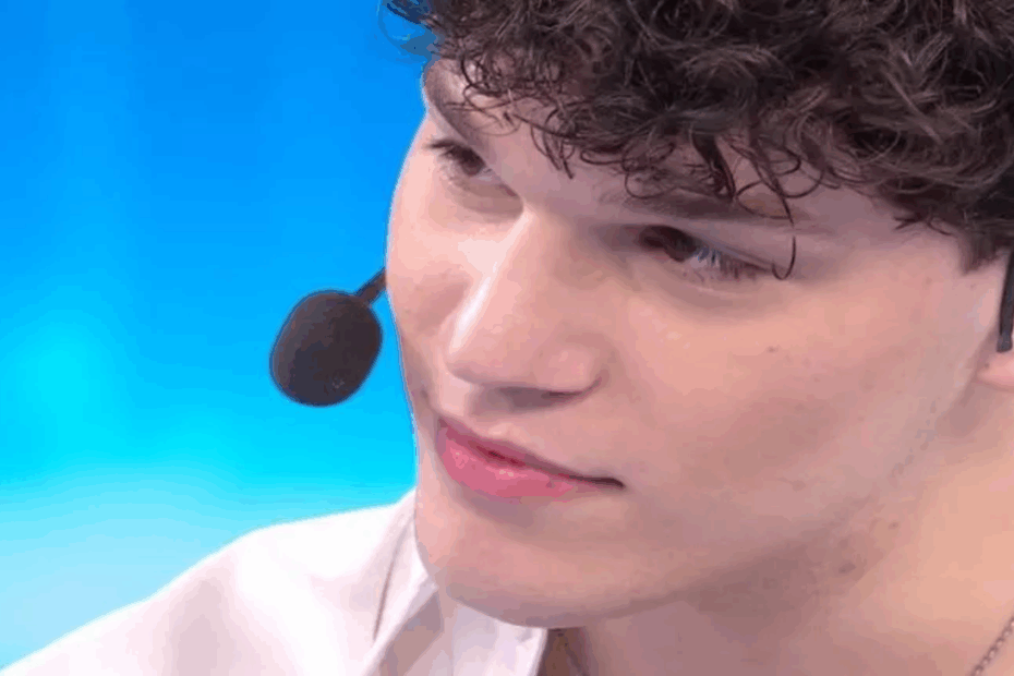 Nicolò Filippucci ad Amici 2025
