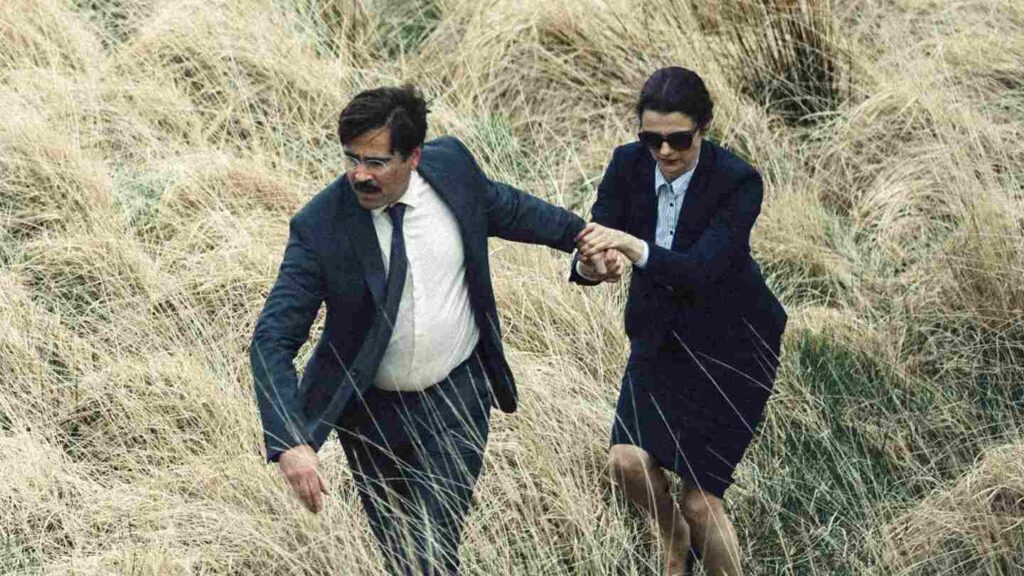 Colin Farrell e Rachel Weisz in The Lobster, tra i film da vedere che sembrano quasi horror