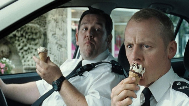 I protagonisti di Hot Fuzz