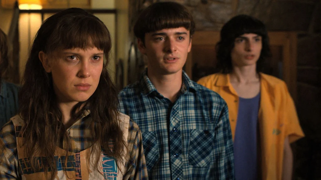 Alcuni frame dall'ultima stagione di Stranger Things