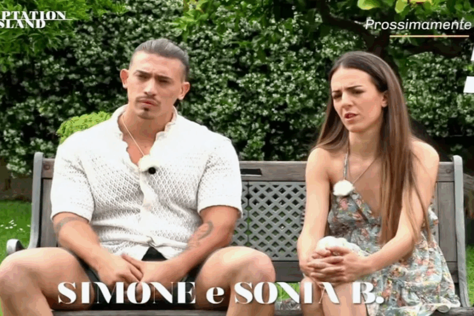 Simone e Sonia, la nuova coppia di Temptation Island 2025
