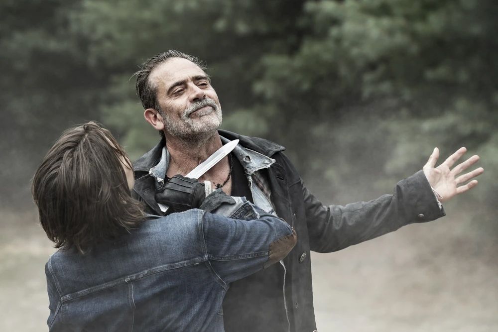 Maggie e Negan in The Walking Dead: Dead City