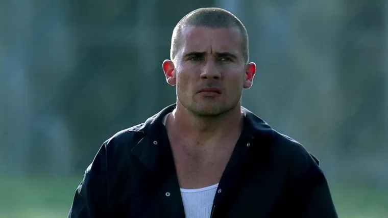 Dominic Purcell in una scena di Prison Break