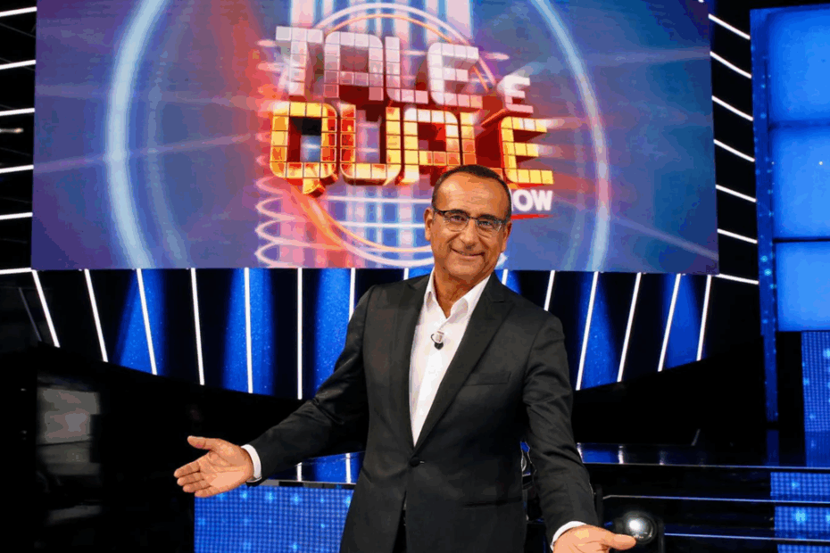 Carlo Conti, conduttore di Tale e Quale Show