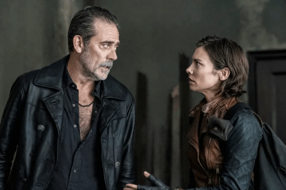 Maggie e Negan in The Walking Dead