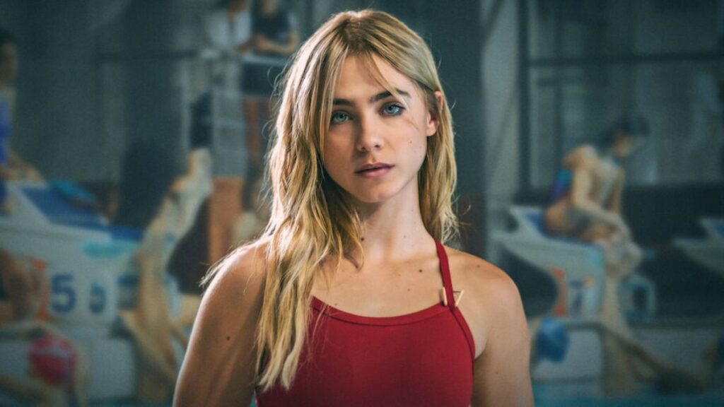 Clara Galle in una scena di Olympo, una delle peggiori Serie Tv dell'ultimo periodo