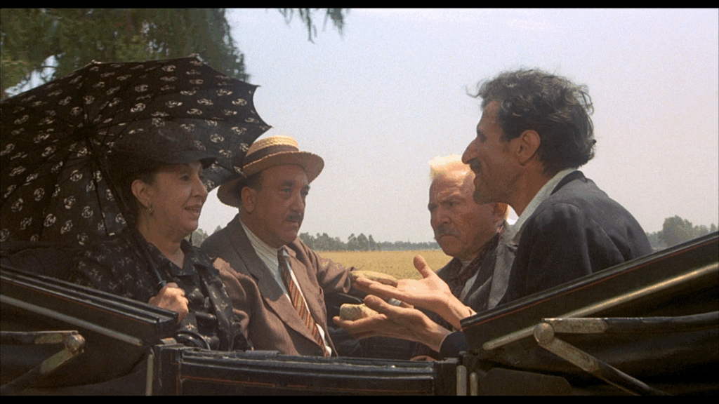 Una scena tratta da Amarcord, uno dei migliori film italiani