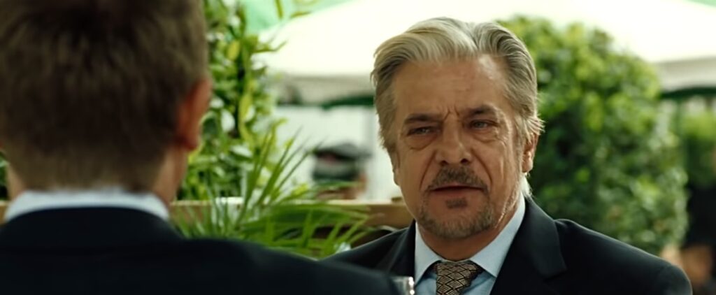 Giancarlo Giannini, uno dei migliori attori italiani, in Casino Royale