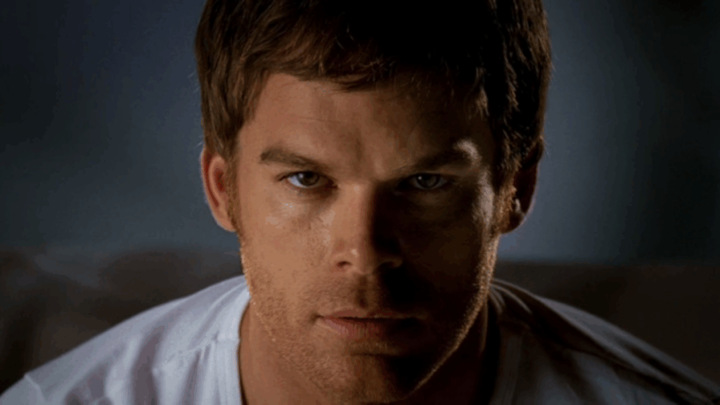 Una scena tratta da Dexter una delle Serie Tv tratte da libri
