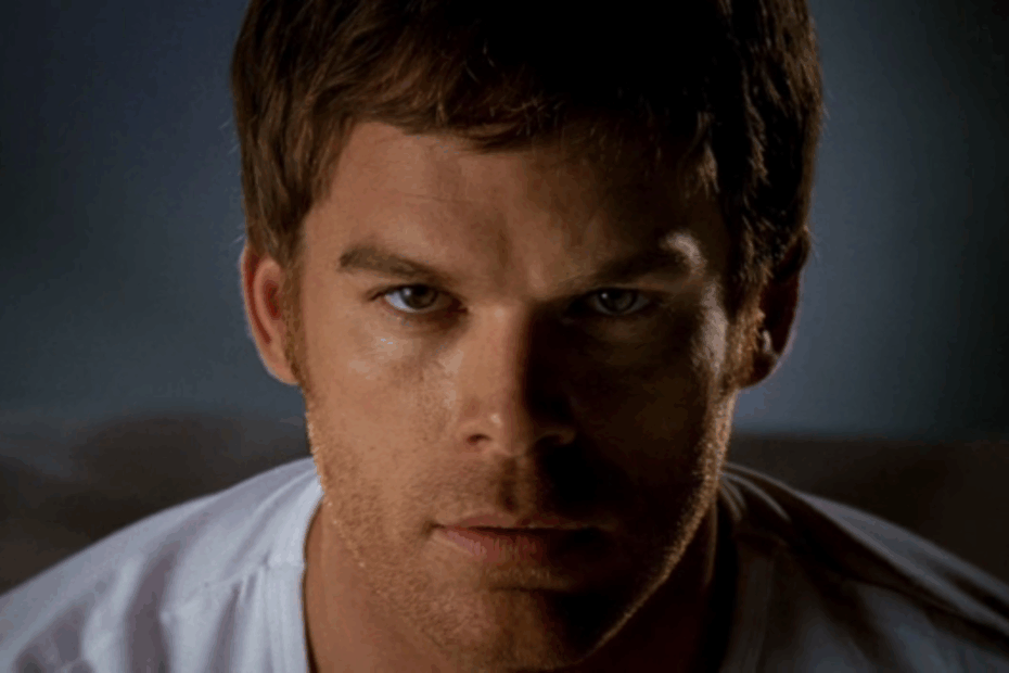 Una scena tratta da Dexter una delle Serie Tv tratte da libri