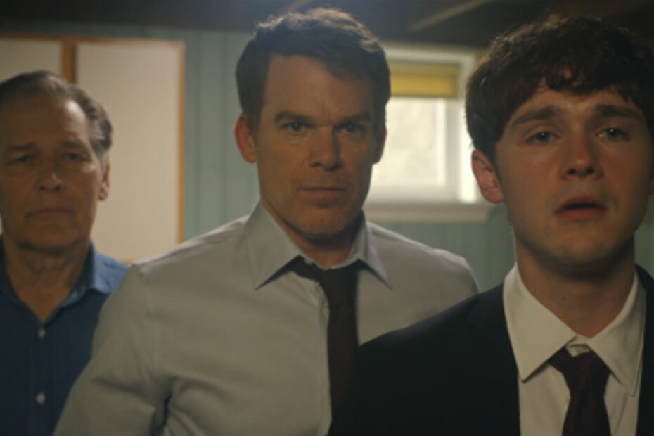 Dexter, Harry e Harrison in una scena di Dexter: Resurrection