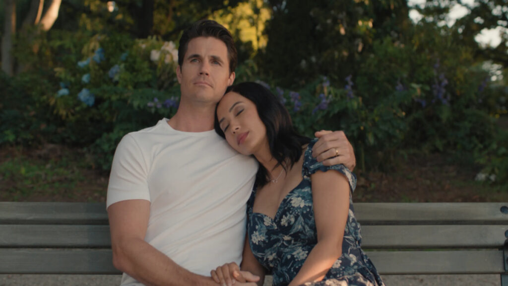 Una scena tratta dal finale di Upload, una delle Migliori Serie Tv Amazon Prime Video