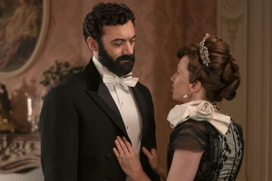 Larry Russell e Bertha Russell nel finale della terza stagione