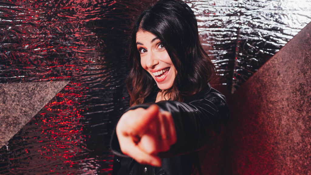 Giorgia conduce X Factor 2025 - immagini concesse da Sky Italia