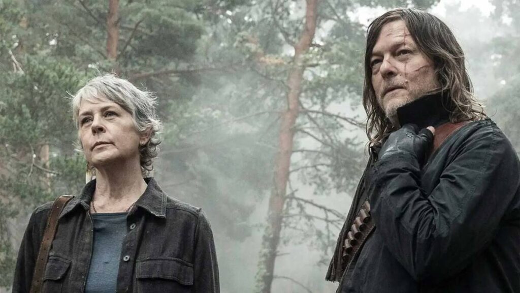 Daryl e Carol in una scena di The Walking Dead: Daryl Dixon 3