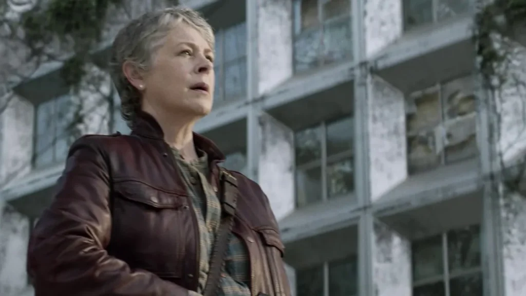 Carol in una scena di The Walking Dead: Daryl Dixon