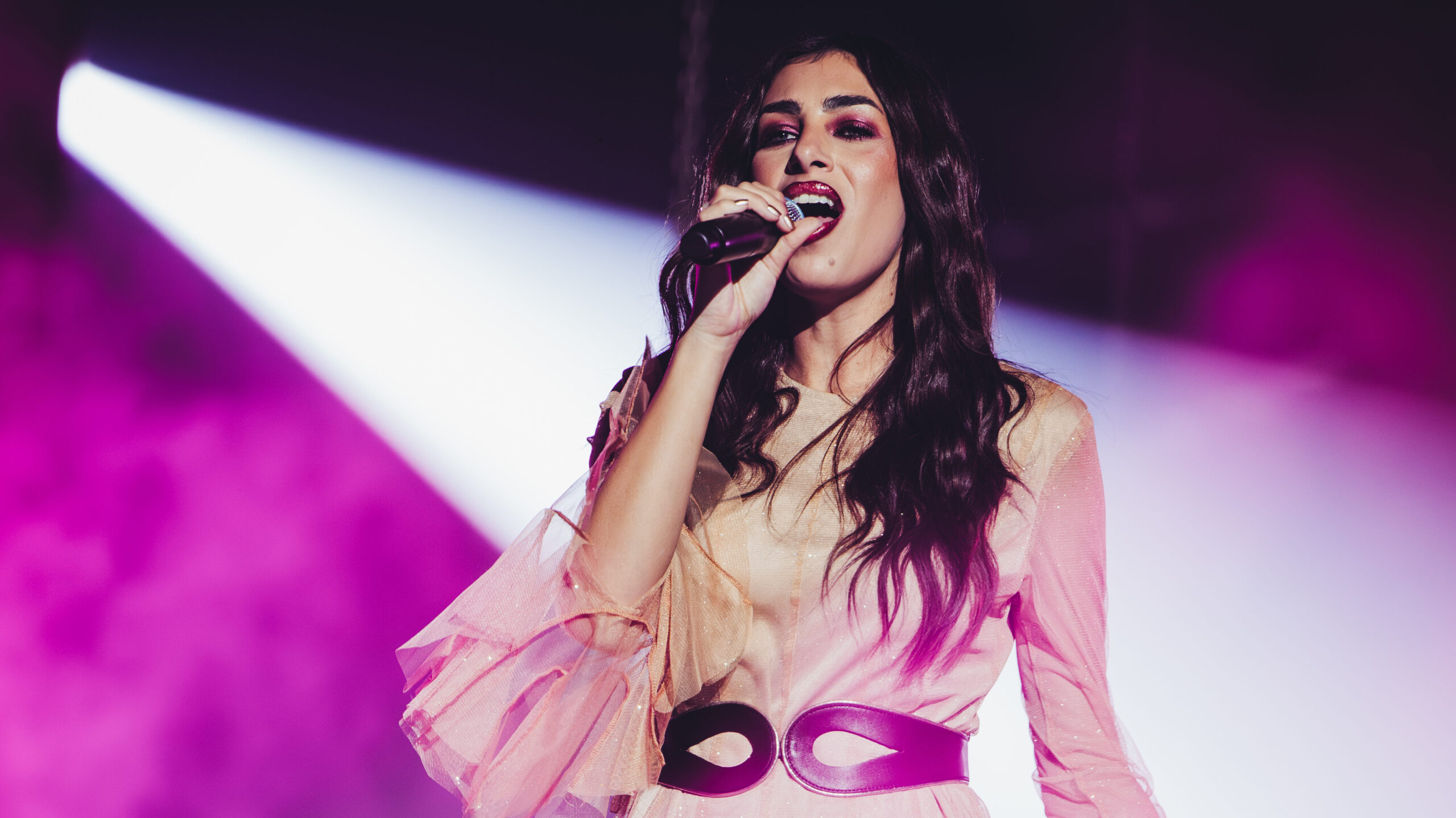 Amanda al primo Live Show di X Factor 2025 - Immagini concesse da Sky Italia