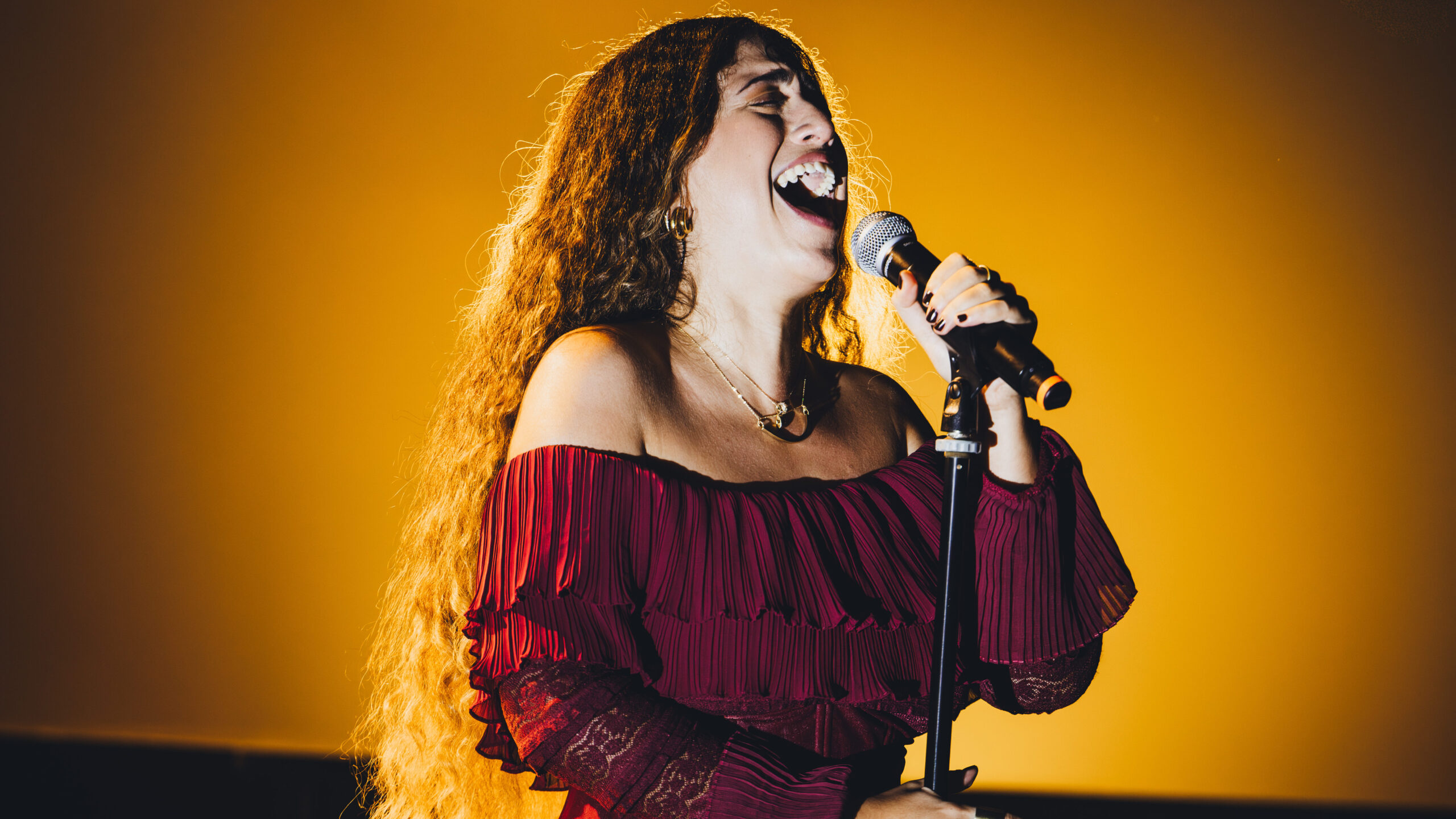 Delia al primo live show di X Factor 2025 - Immagini concesse da Sky Italia