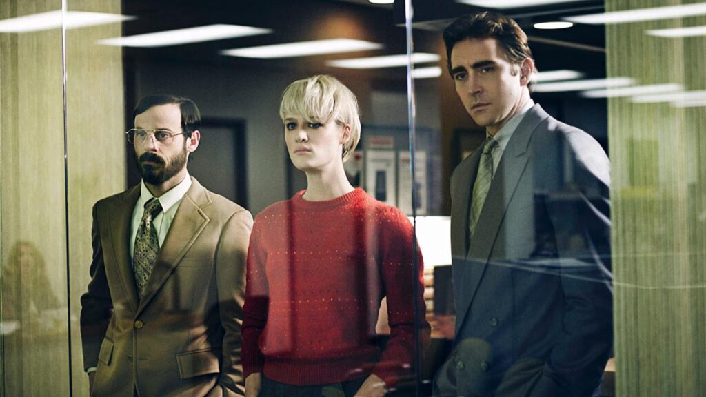 i protagonisti di Halt and Catch Fire, una delle Serie Tv da vedere