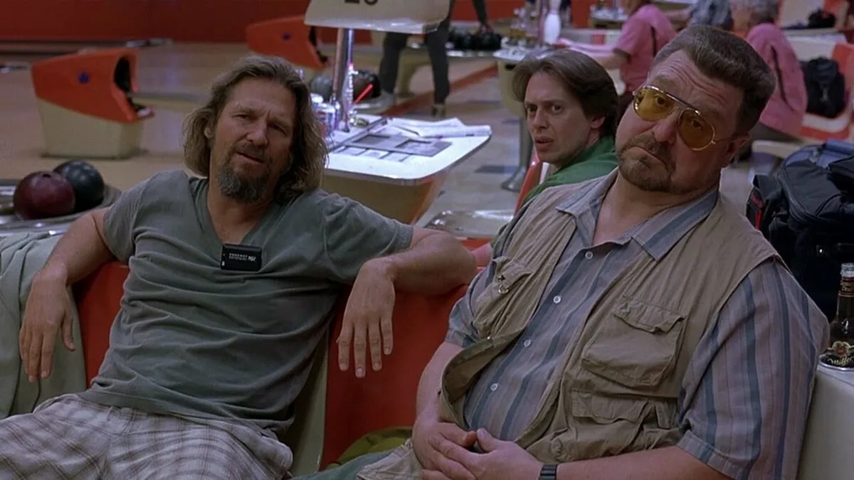 una sce de Il Grande Lebowski, uno dei migliori film da vedere su amazon prime video