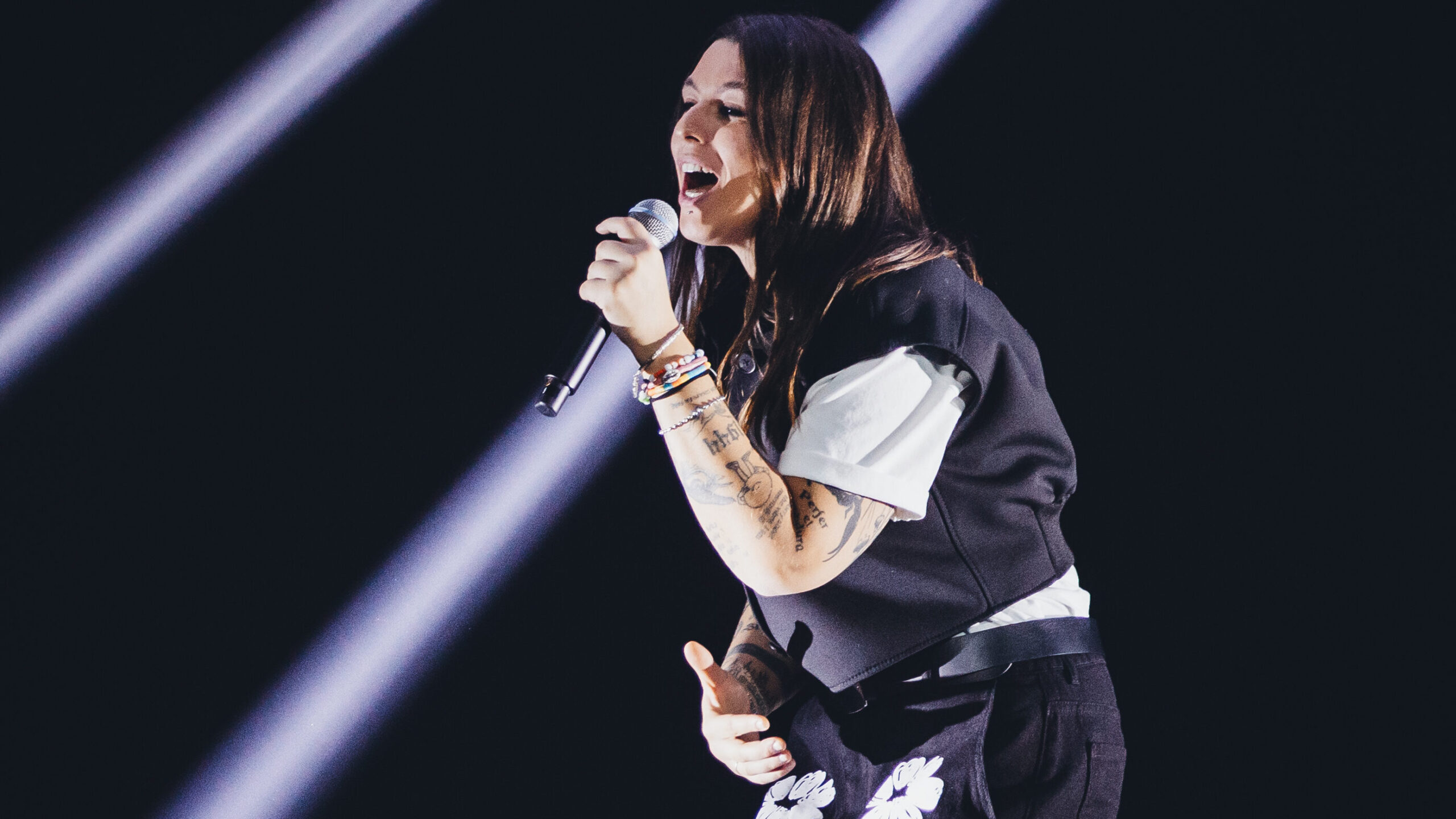 Michelle al secondo live di X Factor 2025 - Immagini concesse da Sky Italia