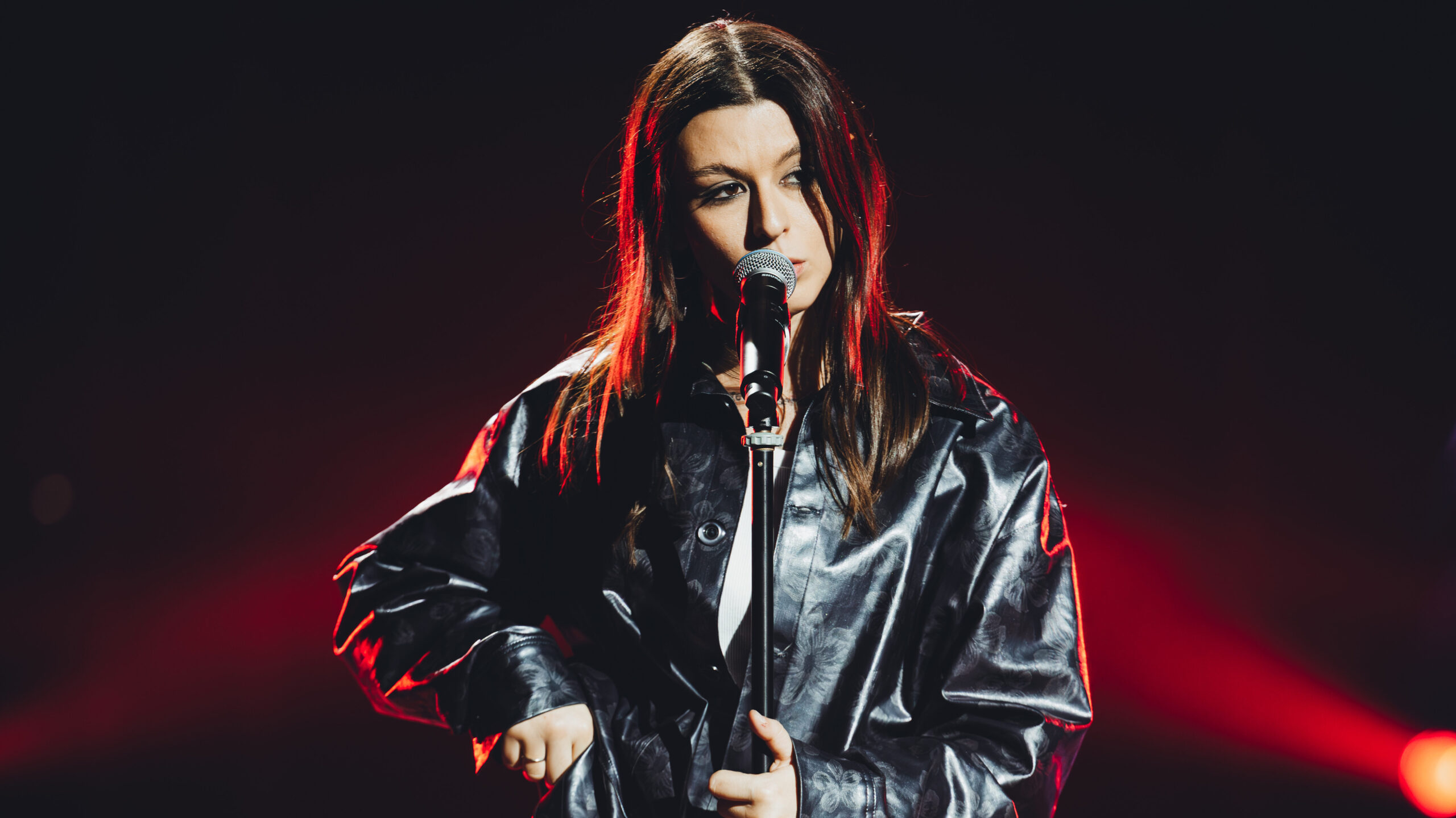 Michelle al primo live show di X Factor 2025 - immagini concesse da Sky Italia