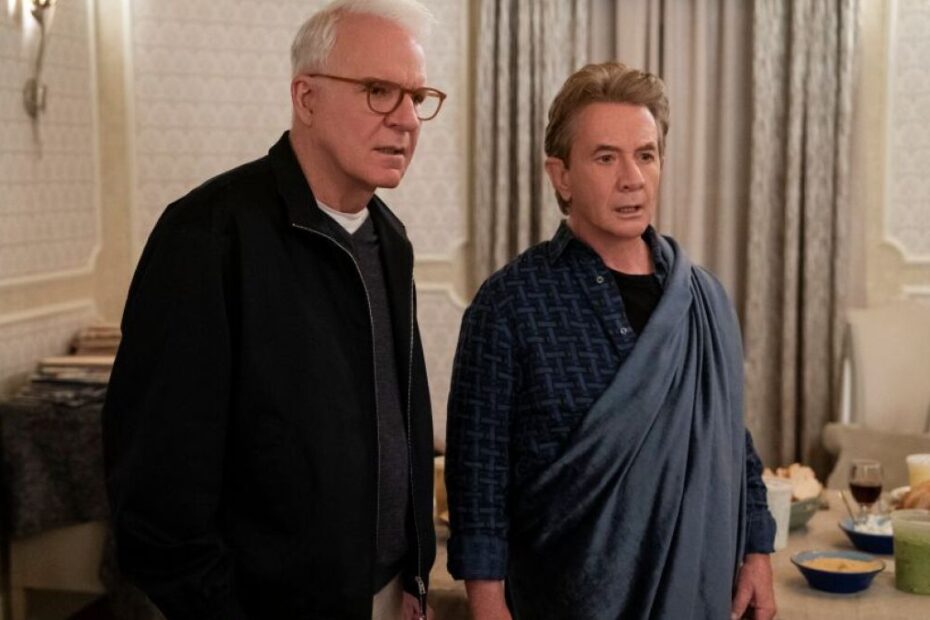 Oliver e Charles nella penultima puntata di Only Murders in the Building 5