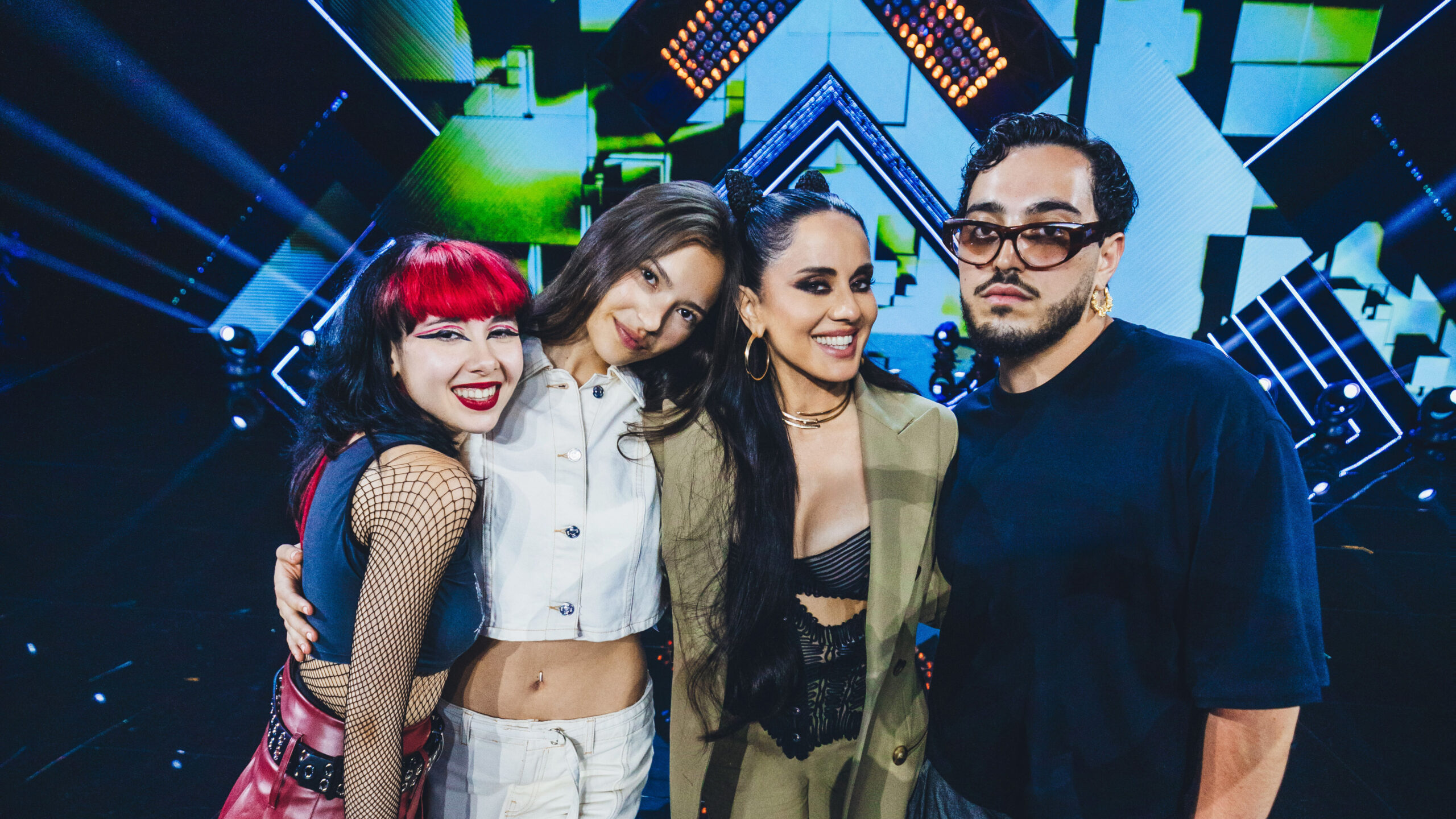 la squadra di Paola Iezzi a X Factor 2025 - Immagini concesse da Sky Italia