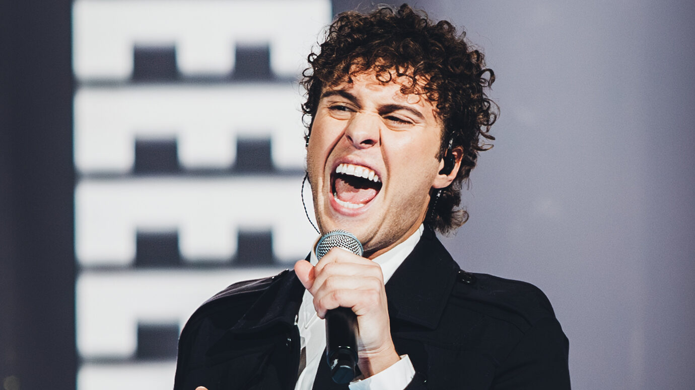 PierC al secondo live di X Factor 2025 - Immagini concesse da Sky Italia