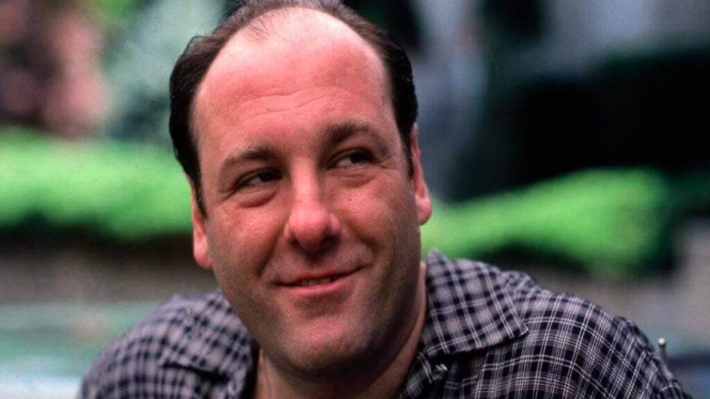Tony Soprano in una scena di una delle migliori serie tv da vedere