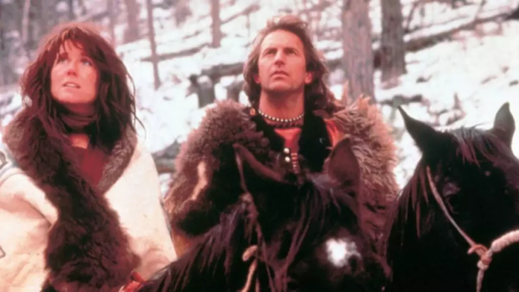 Kevin Costner in una scena di Balla coi Lupi, uno migliori film da vedere su Amazon Prime Video