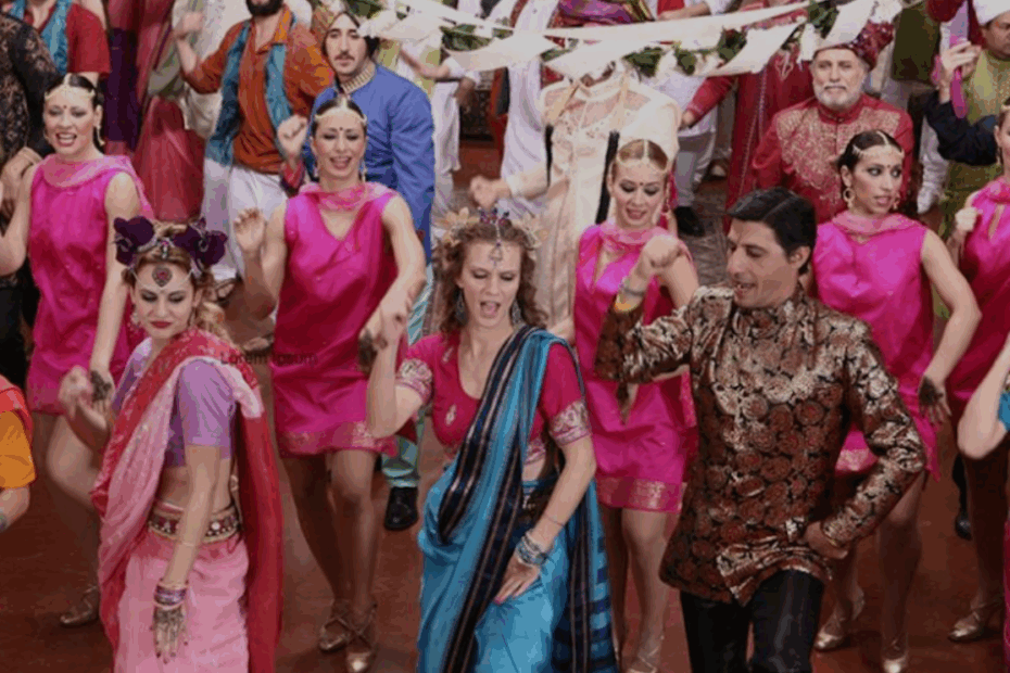 Una scena di Tutti Pazzi per Amore