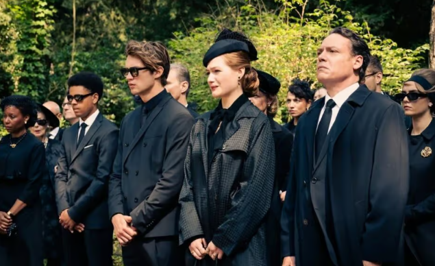 Scena del funerale di Cordelia in Maxton Hall 2 (MovieMag)