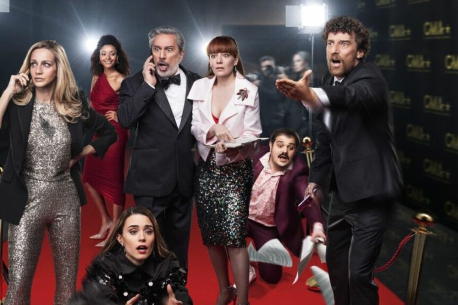 Il poster della terza stagione di Call My Agent