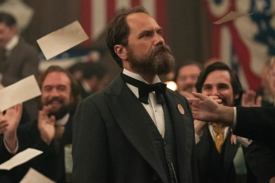 Garfield accetta controvoglia la nomination per i Repubblicani alla presidenza degli Stati Unit, in Death of Lightning