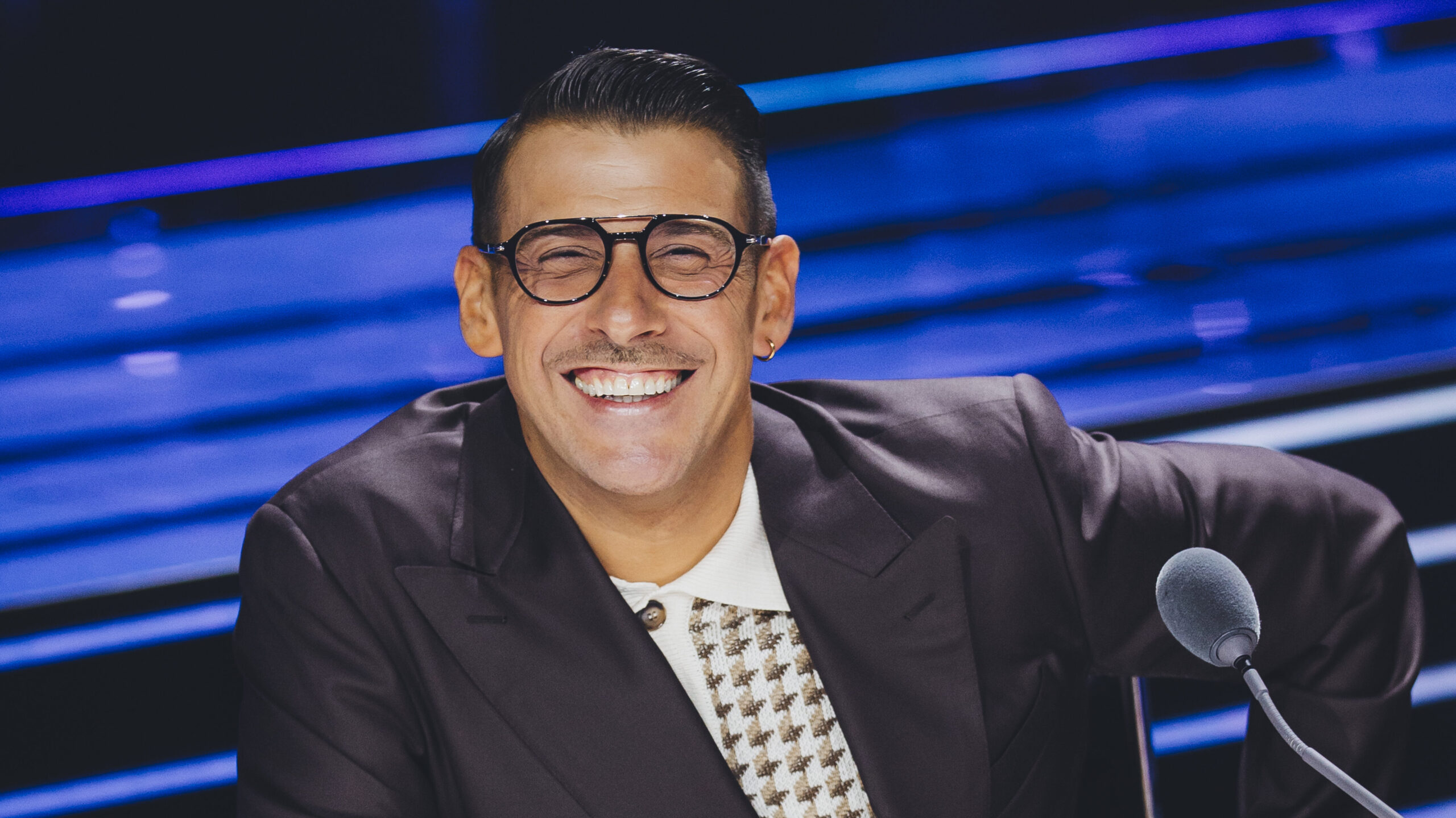 Francesco Gabbani al quinto live show di X Factor 2025 - Immagini concesse da Sky Italia